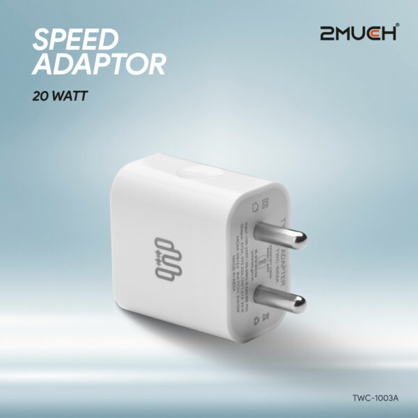 2MUCH SPEED 25WATT CHARGER TWC-1003A - Image 3