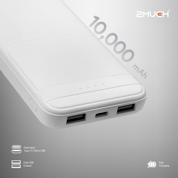 2MUCH POWER BANK TURBO 3 (22.5W) TPB-1507 - Image 2