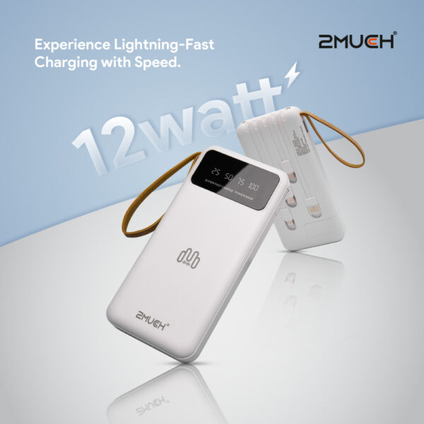 2MUCH POWER BANK SPEED (12W) TPB-1515 - Image 3