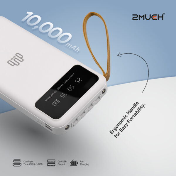 2MUCH POWER BANK SPEED (12W) TPB-1515 - Image 4