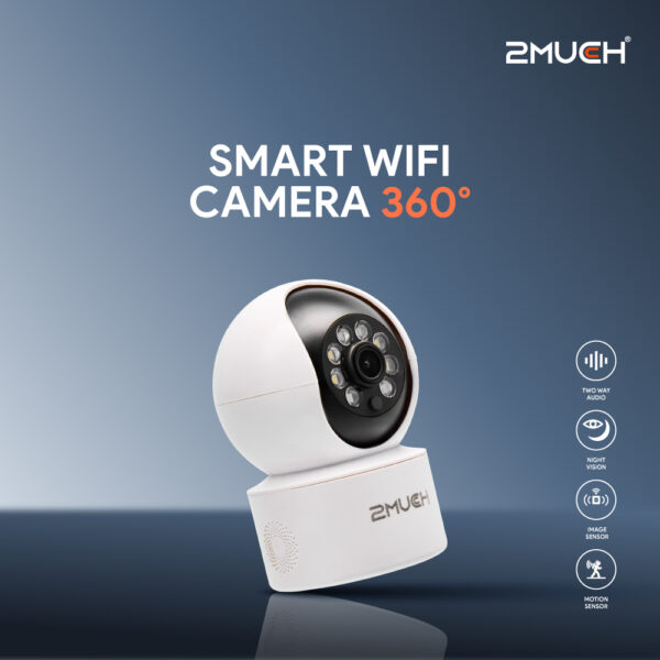 2MUCH WIFI CAMERA 360° TW-1009 - Image 2